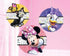 Minnie Mouse Happy Helpers Honeycomb Decoration 15cm 3pk