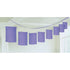 New Purple Paper Lantern Garland 365cm Each