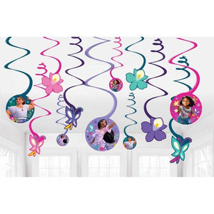 Decorations - Hanging Swirls Encanto Hanging Decorations Spiral Swirls 12pk