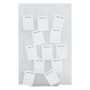 Decorations - Props A Touch of Pampas Acrylic Table Plan 40cm x 60cm 35pk