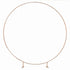 Botanical Wedding Rose Gold Moongate Hoop Each