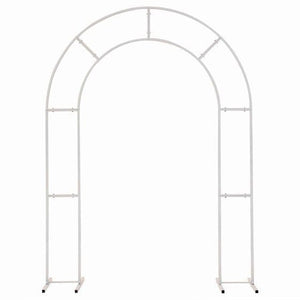 Decorations - Props Botanical Wedding White Arch Frame 2m Each