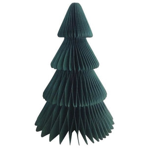 Decorations - Props Christmas Honeycomb Green Tree Decoration 20cm Each