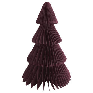 Decorations - Props Christmas Honeycomb Red Tree Decoration 20cm Each