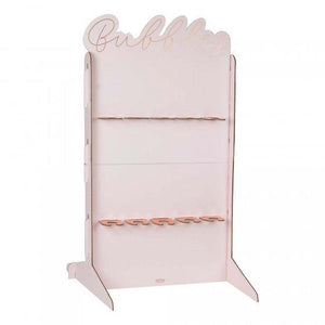 Amscan_OO Decorations - Props Hen Party Rose Gold Foiled And Blush Cut Out Prosecco Wall Each