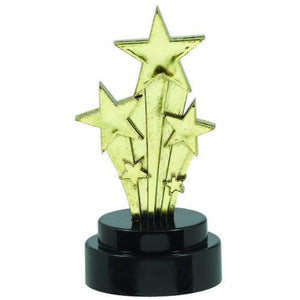 Amscan_OO Decorations - Props Hollywood Trophies Plastic 10cm 6pk