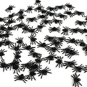 Amscan_OO Decorations - Props Mini Plastic Spider 1.2cm 50pk