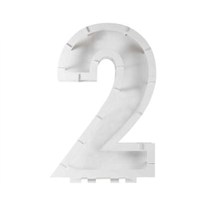 Decorations - Props Mix It Up Number 2 Balloon Kit 81cm x 58cm x 14cm Each