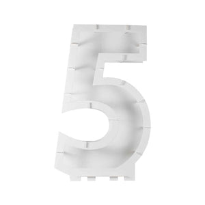 Decorations - Props Mix It Up Number 5 Balloon Kit 81cm x 58cm x 14cm Each