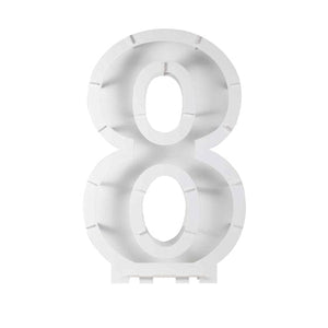 Decorations - Props Mix It Up Number 8 Balloon Kit 81cm x 58cm x 14cm Each