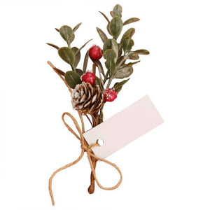 Decorations - Props Rustic Red Place Card Holders 15cm 6pk