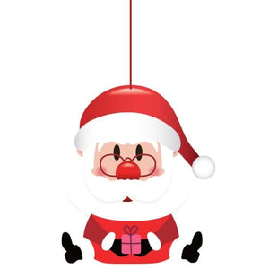 Decorations - Props Santa Door Hanger Decoration 25cm x 30cm Each