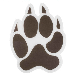 Decorations - Props Wild Jungle Animal Footprint Floor Stickers 170mm x 133mm 6pk