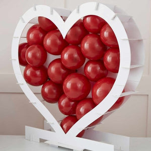 Decorations - Props You and Me Heart Shaped Balloon Mosaic Stand 60 x 60 x15 cm Each