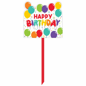 Amscan_OO Decorations - Yard Signs Birthday Celebration Yard Sign Each