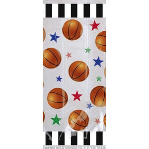 Amscan_OO Games & Favors - Favor Boxes, Shreds, Treat & Loot Bags Basketball Fan Cello Party Bag 20pk