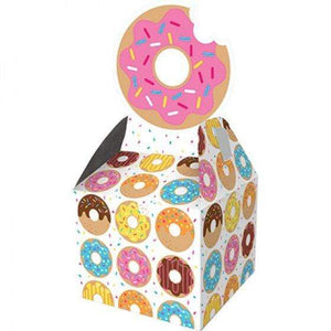 Amscan_OO Games & Favors - Favor Boxes, Shreds, Treat & Loot Bags Donut Time Favor Treat Boxes Cardboard 23cm x 9cm 8pk