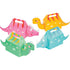 Girl Dino Party Decor Treat Boxes Cardboard 6cm x 31cm x 13cm 4pk