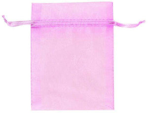 Amscan_OO Games & Favors - Favor Boxes, Shreds, Treat & Loot Bags New Pink Organza Bags 24pk