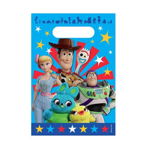 Amscan_OO Games & Favors - Favor Boxes, Shreds, Treat & Loot Bags Toy Story 4 Loot Bags 8pk