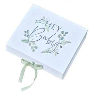 Games & Favors - Favor Boxes, Treat & Loot Bags Botanical Baby Hey Baby Gift Box 10cm x 30cm x 25cm Each