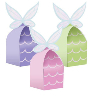 Games & Favors - Favor Boxes, Treat & Loot Bags Fairy Forest Cardboard Treat Boxes 16cm x 6cm 8pk