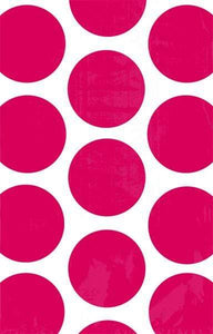 Amscan_OO Games & Favors - Favor Boxes, Treat & Loot Bags Polka Dot Apple Red Paper Bags 18cm x 11cm 10pk