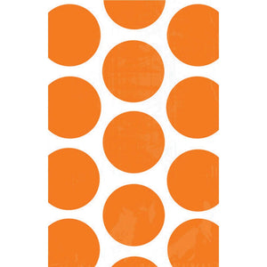 Amscan_OO Games & Favors - Favor Boxes, Treat & Loot Bags Polka Dot Orange Paper Bags 18cm x 11cm 10pk