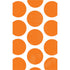 Polka Dot Orange Paper Bags 18cm x 11cm 10pk