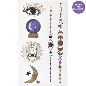 Amscan_OO Games & Favors - Favors, Activity Kit & Stickers Fortune Teller Tattoo Kit 12pk