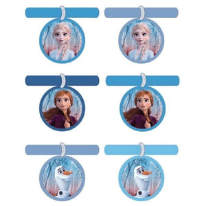 Amscan_OO Games & Favors - Favors, Activity Kit & Stickers Frozen 2 Hair Ponies Hair Ties 8pk