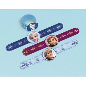 Amscan_OO Games & Favors - Favors, Activity Kit & Stickers Frozen 2 Slap On Bracelets 4pk