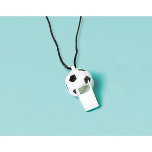 Amscan_OO Games & Favors - Favors, Activity Kit & Stickers Goal Getter Soccer Whistle 8pk