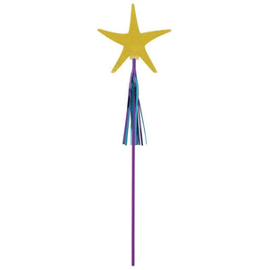 Amscan_OO Games & Favors - Favors, Activity Kit & Stickers Mermaid Wishes Starfish Wands 45cm 6pk