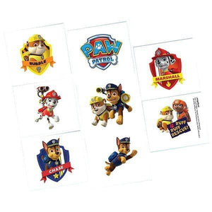 Amscan_OO Games & Favors - Favors, Activity Kit & Stickers Paw Patrol Tattoos 5cm x 4cm 8pk