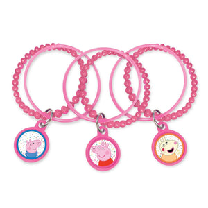 Amscan_OO Games & Favors - Favors, Activity Kit & Stickers Peppa Pig Confetti Party Charm Bracelets 8pk