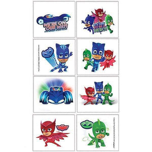 Amscan_OO Games & Favors - Favors, Activity Kit & Stickers PJ Masks Tattoo 5cm x 4cm 8pk