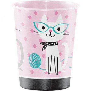 Amscan_OO Games & Favors - Favors, Activity Kit & Stickers Purrfect Party Keepsake Souvenir Favor Cup Plastic 473ml Each