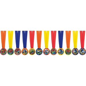 Amscan_OO Games & Favors - Medals, Ribbons & Trophy Blaze & The Monster Machines Mini Award Medal 12pk