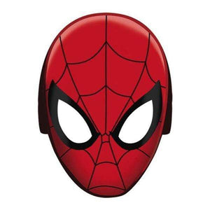 Amscan_OO Games & Favors - Party Hat & Mask Spider-Man Webbed Wonder Paper Masks 8pk
