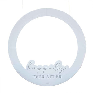 Games & Favors - Photo Props & Fun Signs A Touch of Pampas Round Photo Booth Frame 68cm x 68cm Each