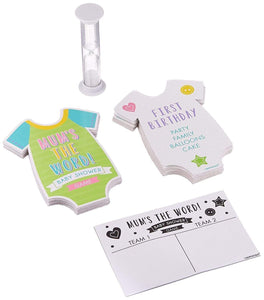 Amscan_OO Games & Favors - Pinatas & Party Game Baby Shower Game Mums the Word Each