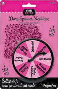 Amscan_OO Games & Favors - Pinatas & Party Game Bachelorette Spin Dare Pendant