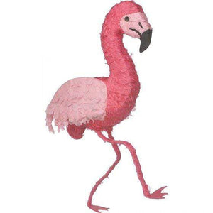 Amscan_OO Games & Favors - Pinatas & Party Game Pink Flamingo 3D Shape Pull String Pinata Each