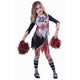 Girls Costume 11-12 Years Zombie Cheerleader Girls Costume