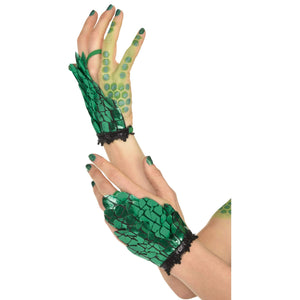 Amscan_OO Gloves - Long Gloves Dragon Scales Dragon Glovettes Each