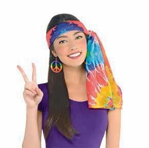 Amscan_OO Hats & Headwear - Bandanas Hippie Headscarf Each