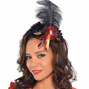 Amscan_OO Hats & Headwear - Hats & Helmets Mini Tricorn Feather Hat Each