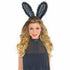 Black Lace Bunny Ears Headband Each