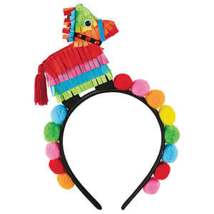 Amscan_OO Hats & Headwear - Headbands & Boppers Fiesta Pinata Deluxe Headband 25cm Each